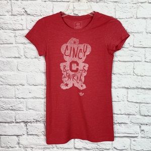 Adidas Cincinnati Bearcats Graphic T-shirt Size S